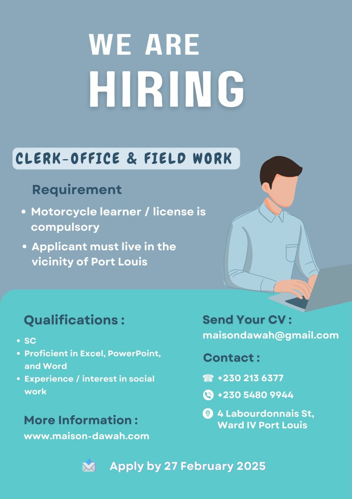 Job Advert